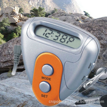 Pedometer with FM Radio MP3